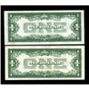 Image 2 : Fr. 1601 $1 1928A Silver Certificates. X-B and