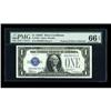 Image 1 : Fr. 1604 $1 1928D Silver Certificate. PMG Gem