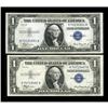 Image 1 : Fr. 1607 $1 1935 Silver Certificate. Choice