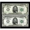 Image 1 : Fr. 1951-C; D $5 1928A Federal Reserve Notes.