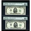 Image 1 : Fr. 1961-C* $5 1950 Wide Federal Reserve Note.