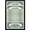 Image 2 : Complete District Set Fr. 2018-A-L $10 1969