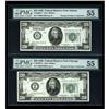 Image 1 : A Quartette of Early $20 Federal Reserve Notes.