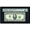 Image 1 : Fr. 2069-I $20 1969B Federal Reserve Note. PMG