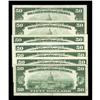 Image 2 : Fr. 2111-A; B; C; F; G; H; I $50 1950D Federal