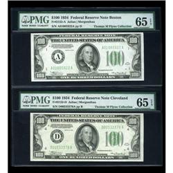 Fr. 2152-A $100 1934 Federal Reserve Note. PMG