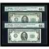 Image 1 : Fr. 2152-C $100 1934 FRN. PMG Choice