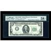 Image 1 : Fr. 2154-A $100 1934B Federal Reserve Note. PMG