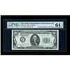 Image 1 : Fr. 2154-J $100 1934B Federal Reserve Note. PMG