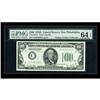 Image 1 : Fr. 2156-C $100 1934D Federal Reserve Note. PMG