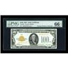 Image 1 : Fr. 2405 $100 1928 Gold Certificate. PMG Gem
