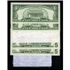 Image 2 : $5 Federal Reserve Note Label Sets. Forty