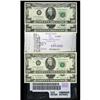 Image 1 : $20 Federal Reserve Note Label Sets. Twenty-one