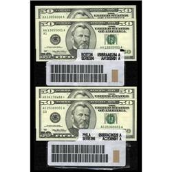 $50 Federal Reserve Note Label Sets Part One.