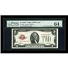 Image 1 : Fr. 1502 $2 1928A Legal Tender Note. PMG Choice