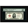 Image 1 : Fr. 1525* $5 1928 Legal Tender Note. PMG Choice
