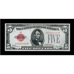 Fr. 1525* $5 1928 Legal Tender Note. Choice