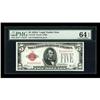 Image 1 : Fr. 1526 $5 1928A Legal Tender Note. PMG Choice