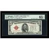 Image 1 : Fr. 1528* $5 1928C Legal Tender Note. PMG Gem
