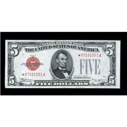 Fr. 1529* $5 1928D Legal Tender Note. About