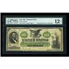 Image 1 : Fr. 6 $10 1861 Demand Note PMG Fine 12 NET.