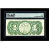 Image 2 : Fr. 16a $1 1862 Legal Tender PMG Choice Very