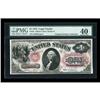 Image 1 : Fr. 24 $1 1875 Legal Tender PMG Extremely Fine