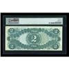 Image 2 : Fr. 47 $2 1875 Legal Tender PMG Choice Extremely