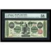 Image 1 : Fr. 126b $20 1863 Legal Tender PMG Choice About