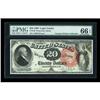 Image 1 : Fr. 136 $20 1880 Legal Tender PMG Gem