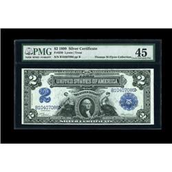 Fr. 250 $2 1899 Silver Certificate PMG Choice