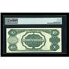 Image 2 : Fr. 298 $10 1891 Silver Certificate PMG Choice