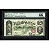 Image 1 : Fr. 63a $5 1863 Legal Tender PMG Gem