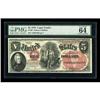 Image 1 : Fr. 69 $5 1878 Legal Tender PMG Choice