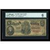 Image 1 : Fr. 76 $5 1880 Legal Tender PMG Good 6.