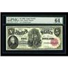 Image 1 : Fr. 80 $5 1880 Legal Tender PMG Choice