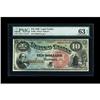 Image 1 : Fr. 96 $10 1869 Legal Tender PMG Choice