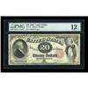 Image 1 : Fr. 141 $20 1880 Legal Tender PMG Fine 12.
