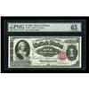 Image 1 : Fr. 223 $1 1891 Silver Certificate PMG Gem