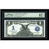 Image 1 : Fr. 230 $1 1899 Silver Certificate PMG Superb