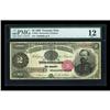Image 1 : Fr. 355 $2 1890 Treasury Note PMG Fine 12.