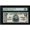 Image 1 : Fr. 362 $5 1891 Treasury Note PMG Gem