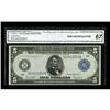 Image 1 : Fr. 847a $5 1914 Federal Reserve Note CGA Gem