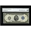 Image 1 : Fr. 859c $5 1914 Federal Reserve Note CGA Gem