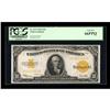 Image 1 : Fr. 1173 $10 1922 Gold Certificate PCGS Gem New