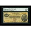 Image 1 : Fr. 1175a $20 1882 Gold Certificate PMG Very