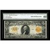 Image 1 : Fr. 1187 $20 1922 Gold Certificate CGA Gem