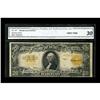 Image 1 : Fr. 1187 $20 1922 Gold Certificate Star Note CGA