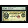 Image 1 : Fr. 1212 $100 1882 Gold Certificate PMG Very