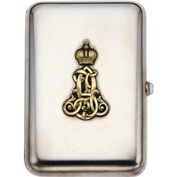 FabergÃ© Imperial Silver Cigarette Case